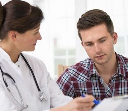 Doctor's consultation before penis enlargement surgery